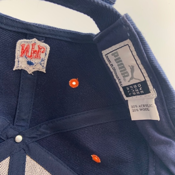 Vintage 90s Miami Dolphins Puma Retro Logo NFL Pro Line Acrylic/Wool Hat - Picture 15 of 16